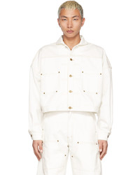 Sebastien Ami Off White Denim Oversized Type 2 Jacket