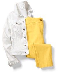 Talbots Yellow Jean Jackets