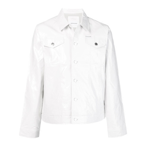 calvin klein white jacket
