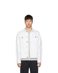 Frame White Denim Lhomme Jacket