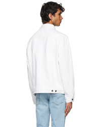 Levi's White Denim Vintage Fit Trucker Jacket