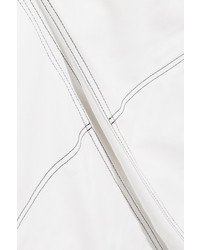 Vetements Carhartt Cropped Denim Jumpsuit White