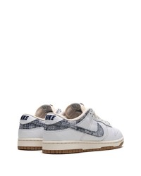 Nike Dunk Low Washed Denim Sneakers