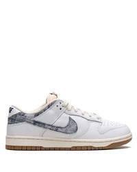 Nike Dunk Low Washed Denim Sneakers