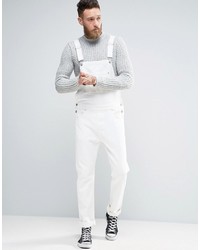 asos white overalls
