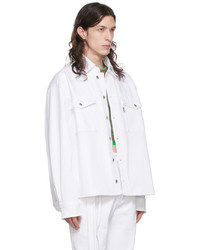 Ottolinger White Oversized Denim Jacket