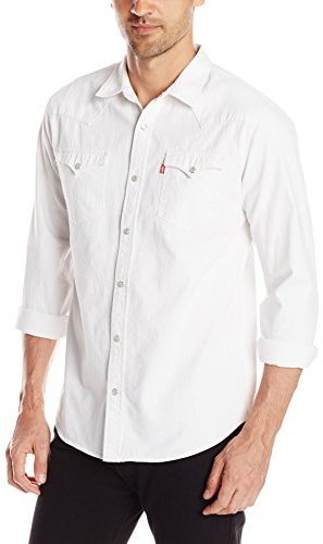 Levi's Standard Barstow Denim Western Snap Up Shirt, $24  |  Lookastic