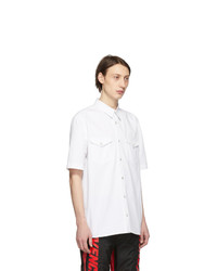 Givenchy White Denim Webbing 4g Shirt