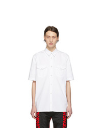 Givenchy White Denim Webbing 4g Shirt