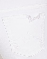 AG Jeans Ag Hailey Denim Shorts In White Restored