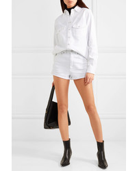 Givenchy Distressed Denim Shorts