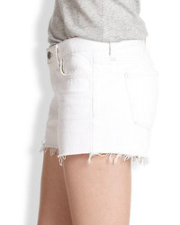 J Brand Low Rise Cut Off Denim Shorts