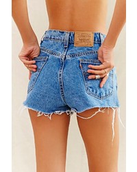 Urban Outfitters Urban Renewal Recycled Highlow Denim Short