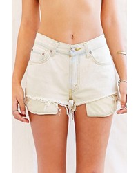 Urban Outfitters Urban Renewal Recycled Highlow Denim Short