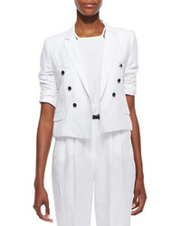 Milly Cropped Sailor Style Blazer