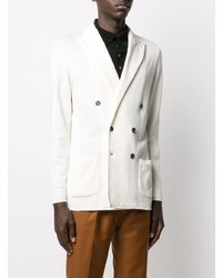 Lardini Fitted Double Breasted Blazer