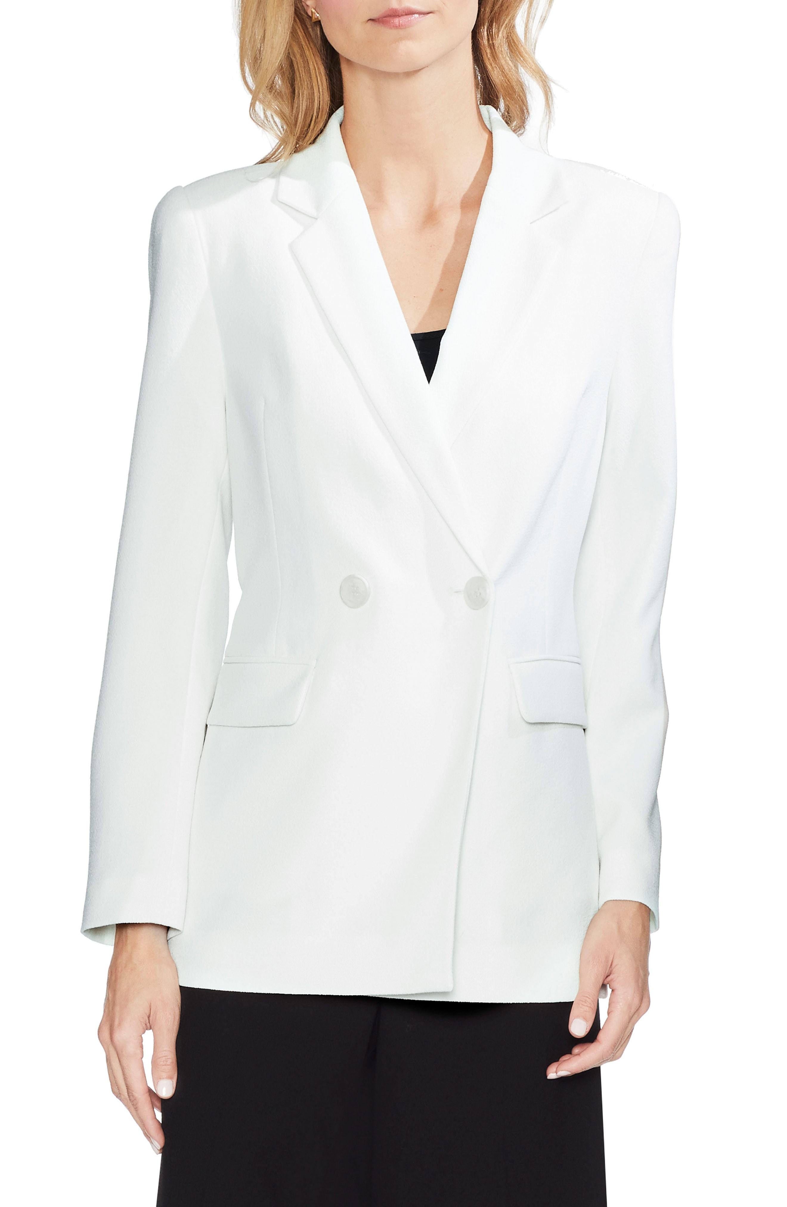 Vince Camuto Parisian Crepe Double Breasted Blazer, $159 | Nordstrom ...