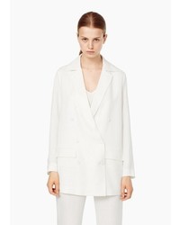 Mango Outlet Premium Double Breasted Blazer