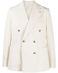 Tagliatore Ribbed Double Breasted Jacket