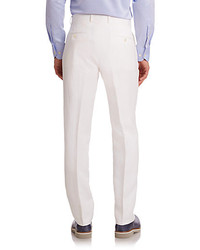 Saks Fifth Avenue Collection Samuelsohn Solid Trousers