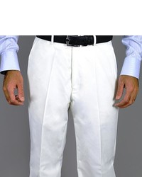 Fiorelli Giorgio White Flat Front Pants