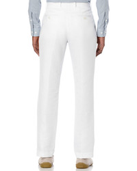Perry Ellis Slim Fit Linen Cotton Twill Suit Pant