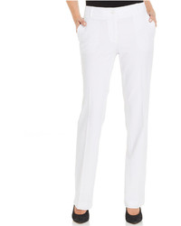 Jones New York Collection Solid Wide Leg Flare Pants