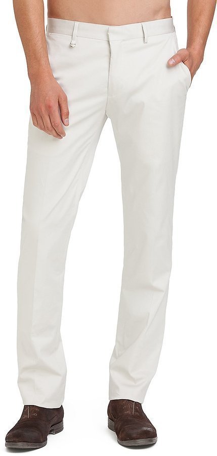 GUESS by Marciano Stone White Suit Pant Slim Fit, $178 | GUESS by ...