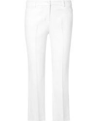 Michael Kors Collection Stretch Crepe Straight Leg Pants