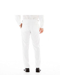 jcpenney The Savile Row Co The Savile Row Company White Tuxedo Pants Slim Fit