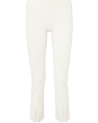The Row Thilde Cropped Stretch Jersey Slim Leg Pants