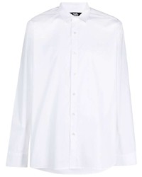 Karl Lagerfeld Address Logo Stretch Cotton Shirt