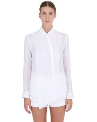 Asymmetrical Silk Shirt