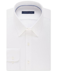 Tommy Hilfiger Athletic Fit Flex Collar Performance Solid Dress Shirt Only At Macys