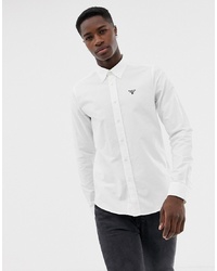Barbour Beacon Bere Slim Fit Oxford Shirt In White