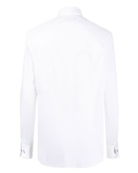 Corneliani Bib Collar Cotton Shirt