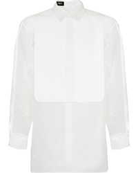 Fendi Bib Collar Cotton Shirt