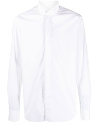 Corneliani Bib Collar Cotton Shirt
