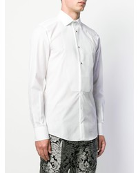 Dolce & Gabbana Bib Front Cotton Shirt