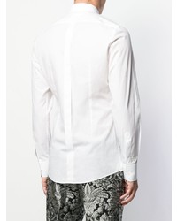 Dolce & Gabbana Bib Front Cotton Shirt