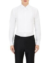 Dolce & Gabbana Bibbed Poplin Shirt White