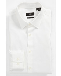 BOSS HUGO BOSS Marlow Sharp Fit Dress Shirt White 145r