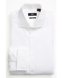 BOSS HUGO BOSS Slim Fit Dress Shirt White 185xl