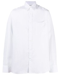 Brunello Cucinelli Button Down Hemp Cotton Shirt