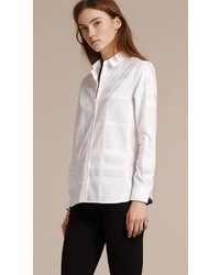 Burberry Check Jacquard Cotton Shirt