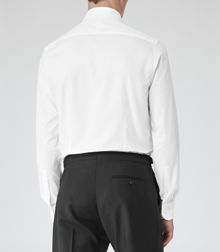 Reiss Clarence Dinner Dress Shirt, $180 | Reiss | Lookastic