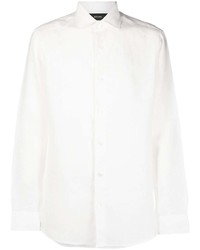 Zegna Classic Collar Linen Shirt