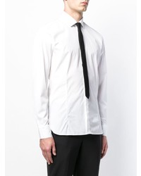 Neil Barrett Classic Contrasting Tie Shirt