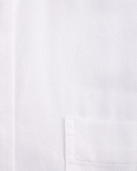 Neiman Marcus Classic Fit Non Iron Herringbone Dress Shirt White