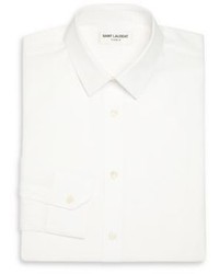 Saint Laurent Classic Fit Poplin Dress Shirt